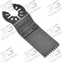 DEWALT Oscillating Tool Blade: 1 1/4 in Blade Wd, 1 1/4 in Overall Lg, Plunge Cutting, Steel, 10 PK (MPN DWA4270B). Key specifications — attr1097473: Clean Wood; attr1097476: DEWALT; attr1097456: Plunge Cutting.