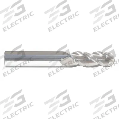 APPROVED VENDOR Ball End Mill: Carbide, 3 Flute, 5/8" Mill Dia, 1-5/8" LOC, 3-1/2" OAL (MPN 283-621635) - Carbide Ball End Mills for Aluminum