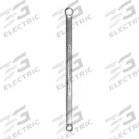 WESTWARD Box End Wrench: Alloy Steel, Satin, 3/8 in_7/16 in Head Size, 7 3/4 in Overall Lg, Offset (MPN 5MP91). Key specifications — attr309427: Satin; attr309429: No; attr309426: Alloy Steel; attr324926: WESTWARD.