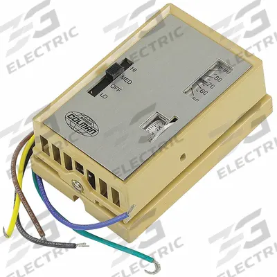 SCHNEIDER Fan Coil Thermostat: Mfr Part # TC-187 - Replacement HVACR Controls, Switches & Thermostats