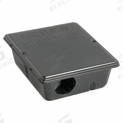 APPROVED VENDOR Tamper Resistant Bait Box: Box Trap, Box, 2.4 lb Container Size, Bait Box - Rodent Bait Stations