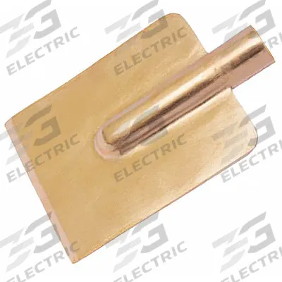 WESTWARD Scraper: Bld. Mat. Beryllium Copper, Stiff - Long-Reach Scrapers