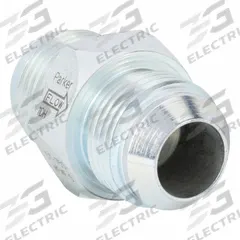 PARKER Hydraulic Check Valve: 3,000 psi, 75 gpm, 1 5/16 in, JIC 37° Flare (MPN DT-1000-MFMF-5). Key specifications — Body Material: Steel; Outlet Connection Type: JIC 37° Flare; Brand: PARKER; Inlet Connection Type: JIC 37° Flare.