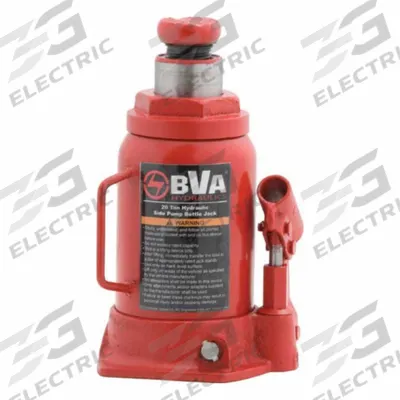 BVA HYDRAULICS Hydraulic Ram Machine Lift: Steel, Lever, Mechanical - High-Clearance Bottle Jacks