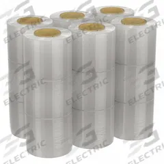 GOODWRAPPERS Stretch Wrap Film: 120 ga Gauge, 3 in Overall Wd, 600 ft Overall Lg, Clear, 18 PK (MPN 15C014). Key specifications — Brand: GOODWRAPPERS; Color: Clear.