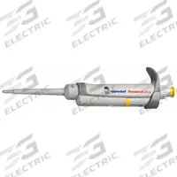 EPPENDORF Single-Channel Pipettor: 1 Channels, 100 ul Capacity - Max, 0.1 ul Volume Increments (MPN 3123000047). Key specifications — Color: Yellow; Brand: EPPENDORF; Pipetter Type: Manual Adjustable Volume; Autoclavable: Autoclavable; Product Type: Single-Channel Pipettor.