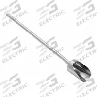 SANI-LAV Hand Scoop: 32 oz Capacity, Silver, 30 5/8 in Overall Lg, 4 1/2 in Overall Wd (MPN 400324). Key specifications — attr920828: Yes; attr874515: SANI-LAV; attr874517: Silver; attr920827: No; attr874521: No.