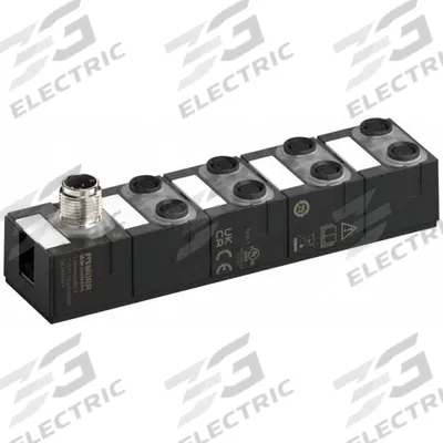 MURRELEKTRONIK IO-Link hub: 8 Output Ports, 3-Pole A-Coded M8 Female, 8 Digital Inputs - General Purpose Class A IO-Link Hubs