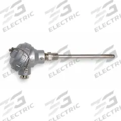 TEMPCO Thermocouple Probe: 32°F to 2,300°F /0°C to 1,260°C, Type K, 18 in Probe Lg, Rounded Tip (MPN MTA01207). Key specifications — attr1275833: ±2.2 °C or ±0.75 %, Whichever is Greater; attr1275827: TEMPCO.