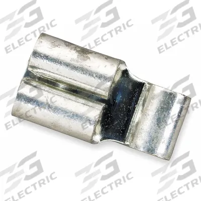 3M Wire Disconnect: Bare, 16 AWG – 14 AWG Wire Size - Non-Insulated Flag Disconnects