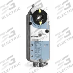 Actuator: Dampers, On/Off, Spring Return, 160 in-lb, 24V AC/DC, Hardwired, NEMA 2 / IP54 (MPN GCA121.1U). Key specifications — Manufacturer Part Number: GCA121.1U; Shaft Type: Self-Centering Shaft Coupling; Shaft Rotation: CW/CCW; Plenum Rating: Not Plenum Rated; Power Rating: 5W; Input Voltage: 24V AC/DC; Brand: SIEMENS; For Use With Building Automation Systems: Building Automation System Compatible.