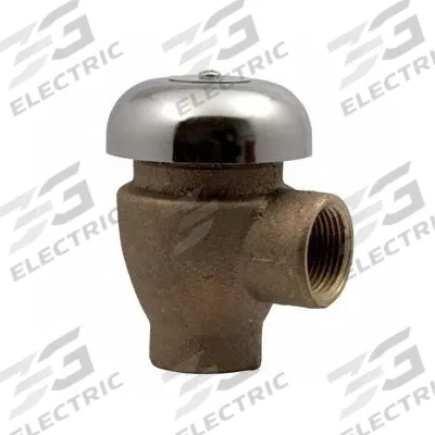APOLLO Vacuum Breaker: FNPT x FNPT, 3/8 in Pipe Size, Rough Brass, For Water Media - Atmospheric Vacuum Breakers