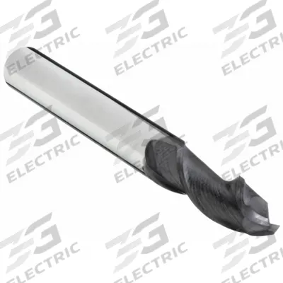 OSG Ball End Mill: Carbide, TiAlN Coated, 2 Flute, 3.5 mm Mill Dia, 12 mm LOC - Carbide Ball End Mills for Stainless Steel & Super Alloys