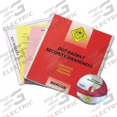 MARCOM Training Video: Driving Safety, DOT HAZMAT Security Awareness, DVD - Hazardous Materials Transportation Training