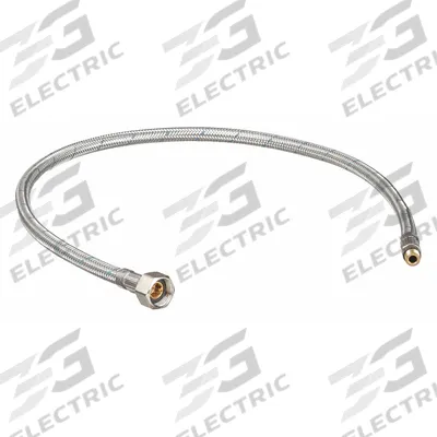 AMERICAN STANDARD Supply Hose: Steel, 24 in Overall Lg, 1/2" Sprayer Connection Size - Faucet Sprayer Hoses
