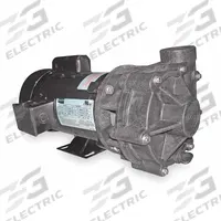 DAYTON Centrifugal Pump: Noryl, 3/4 hp Horsepower (Max), Single Phase, 115/230V AC, 1 1/2 in NPT (MPN 2YEV7). Key specifications — Impeller Material: Noryl; Brand: DAYTON; Motor Enclosure: Totally Enclosed Fan Cooled.