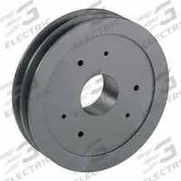 APPROVED VENDOR V-Belt Pulley: C100, 2 Groove, 10.4 in OD, Bushed Bore, SF, For C/CX Belt Section (MPN 2C100SF). Key specifications — attr1318293: C100; attr1318301: 10 in (C); attr1318291: C or CX.