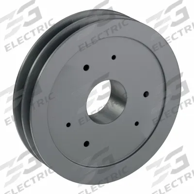 APPROVED VENDOR V-Belt Pulley: C100, 2 Groove, 10.4 in OD, Bushed Bore - Bushed-Bore Cast-Iron V-Belt Pulleys