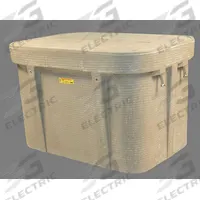 QUAZITE Underground Enclosure Assembly: 33 7/8 in x 22 1/4 in x 21 in Usable Int., Open Bottom (MPN PG2436Z80917). Key specifications — Brand: QUAZITE; Includes: Cover; Material: Monolithic Polymer Concrete; Cover Logo: Electric; Bottom Style: Open.