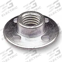 3M Fiber Disc Retainer Nut: 5/8"-11, 5/8 in Ht, Silver, 10 PK (MPN 05620). Key specifications — Brand: 3M.