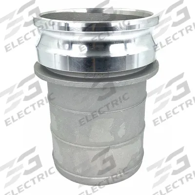 APPROVED VENDOR Cam and Groove Adapter: 6 in Coupling Size, 6 in Hose Fitting Size - Type E Aluminum Cam & Groove Fittings