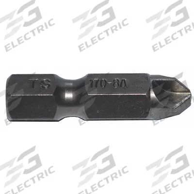 ZEPHYR Power Bit: Power Bit, Imperial, Torq-Set Head, #8 Bit Industry Size, Std - Torq-Set Bits