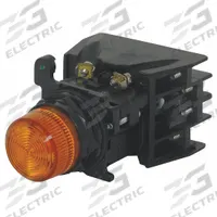 EATON Indicating Light: 30 mm Panel Mounting Size, Amber, Fresnel, 1250T Series (MPN 10250T197HLAP24). Key specifications — Brand: EATON; Series: 1250T.