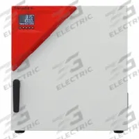 BINDER Laboratory Oven: Forced Air, 2.12 cu ft Capacity, 300°C Max Temp, 1.2 kW Watt, Programmable (MPN 9010-0367). Key specifications — Voltage: 120V; Brand: BINDER; Temperature Accuracy Tolerance: +10°C Above Ambient Temperature to +300°C; Temperature Uniformity: +/-1.4°C @ 150°C.