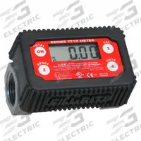 FILL-RITE Flowmeter: 4-Digit Digital Fuel Transfer Meter, Turbine, 1 in NPT, 1 in Connection Size (MPN TT10AN). Key specifications — Product Type: Fuel Meter; Rotor Material: Acetal; Accuracy %: +/-1%; Brand: FILL-RITE; Unit Of Measure: Gallons; Display Type: Digital; Termination: Not Listed.