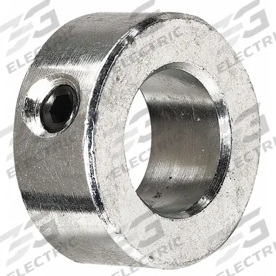 Dayton Shaft Collar: 1-Piece, Set Screw, 1 3/16 in Bore Dia, 2 in Collar Outside Dia - Steel Shaft Collars