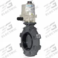 HAYWARD BYV Series PVC Body: For Gas/Oil/Water Media, PVC, 120V AC, 3 in Pipe Size, Lug, PVC, FKM (MPN HRBYV11030V). Key specifications — Input Control Signal: Manual; Brand: HAYWARD.