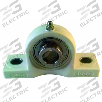 NTN Pillow Block Bearing: 1 in Bore, Polymer, Set Screws, 1 27/64 in Shaft Ht - Food-Grade Pillow Block Ball Bearings