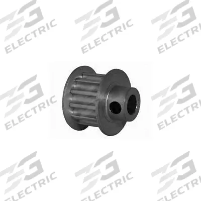 Dayton Timing Pulley: Modified Curvilinear, Fixed, For GT Timing Belt Section - GT Section Fixed-Bore Timing Pulleys with Hub