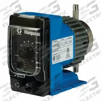 GRACO Chemical Metering Pump: Electric Motor, 115V AC, 316 SS Head, 17 gpd Max. Flow Rate, PTFE (MPN A21000). Key specifications — attr1289746: GRACO; attr1289789: 115V AC; attr1321889: Ceramic; attr1361777: 316 SS; attr1395495: PTFE.