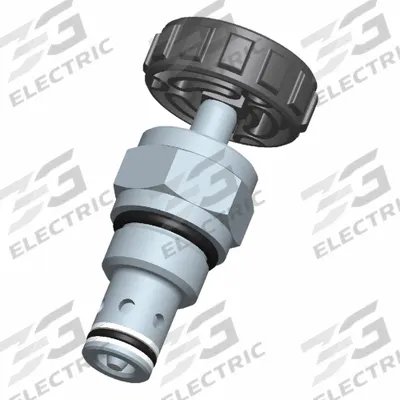 BUCHER HYDRAULICS Cartridge Valve: Screw-In, Screwdriver Adjustment, C10-20 Valve Cavity Size - Flow Control Cartridge Valves