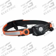 PRINCETON TEC Headlamp: 165 lm Max. Brightness, 101 hr Max Run Time, 56 m Max Beam, 2 Light Outputs (MPN EOS360-BK). Key specifications — Brand: PRINCETON TEC; Battery: 3 AAA.