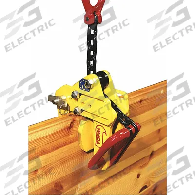 TRACTEL Nonmarring Plate Clamp: Nonmarring Plate Clamp, 1,100 lb Working Load Limit - Nonmarring Plate-Lifting Clamps