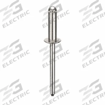 APPROVED VENDOR Blind Rivet,2 in L,0.188 in dia,PK250: Inch, 2 in Overall Lg, 5/8 in Body Lg - Domed-Head Blind Rivets
