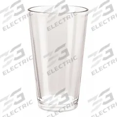ITI Mixing Glass: Barware Accessories, 16 oz Capacity, Clear, Glass, 5 3/4 in Overall Ht (MPN 8639). Key specifications — Material: Glass; Pattern: Barware Accessories; Brand: ITI.