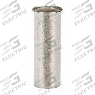 PANDUIT Wire Ferrule: 8 AWG Max Wire Size, Holds 1 Wire, Bare - Non-Insulated Ferrules