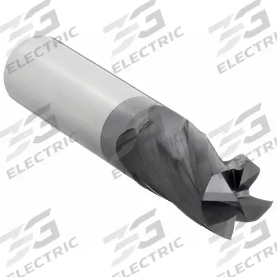 APPROVED VENDOR Square End Mill: Carbide, AlTiN Coated, 4 Flute, 13/64" Mill Dia, 3/8" LOC - General Purpose Carbide Square End Mills