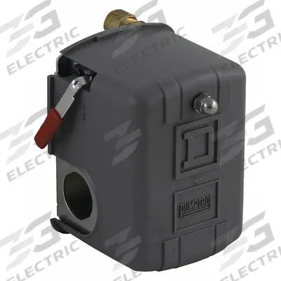 TELEMECANIQUE SENSORS Water Pump Switch: Reverse, 23 psi – 65 psi, 1/4" FNPS - General Purpose Water Pump Switches