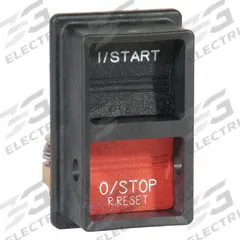 SQUARE D Push Button Assembly: Start/Stop, Push Button, Black/Red (MPN 3108538150). Key specifications — Brand: SQUARE D; Compatible with Series: C Series; Includes: Pilot Light.