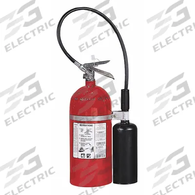 KIDDE Fire Extinguisher: 10 lb Extinguisher Capacity, 10B:C - Class BC Fire Extinguishers
