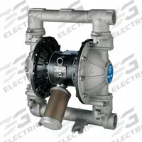 GRACO Diaphragm Pump: Stainless Steel Body, 1 1/2 in, NPT Connection, 100 gpm, PTFE Valve, SS Seat (MPN DB4311). Key specifications — Brand: GRACO; Seat Material: SS; Check Valve Material: PTFE; Diaphragm Material: Not Specified.