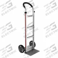 MAGLINER General Purpose Hand Truck: 500 lb, Flow-Back Handle, Silver, Aluminum, Solid, 8 in Wheel (MPN HMK119E11--N). Key specifications — Brand: MAGLINER; Color: Silver.