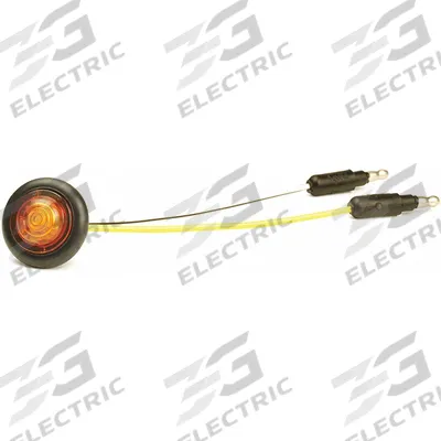 GROTE MicroNova DOT Clearance Marker Light: Clearance Light, LED, Round, Surface Mount - Clearance Lights