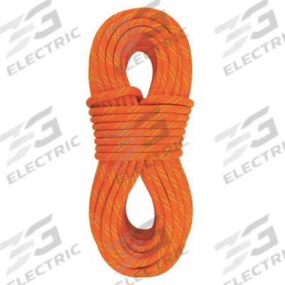 STERLING ROPE General Purpose Utility Rope: Kernmantle, 7/16 in Dia - Shock-Absorbing Rope