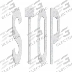 RAE Preformed Thermoplastic Pavement Markings: Stop, White, 8 ft Lg, 6 1/8 ft Wd, Pavement (MPN PR-TH-3649). Key specifications — Legend: Stop; Brand: RAE; Color: White; Adhesion Method: Hand Torch; Material: Thermoplastic.