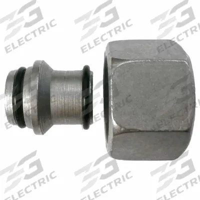 BRENNAN INDUSTRIES Compression Fitting Cap: 12 mm OD size, M20x1.5 Thread Size, Compression - Flareless Bite-Type Stainless Steel Compression Fittings
